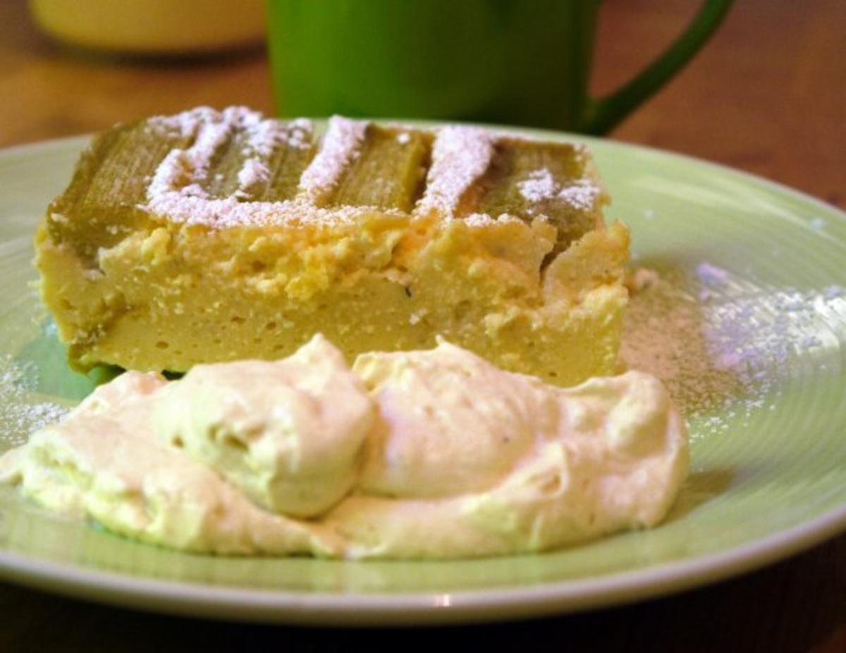 Rhabarber-Ricotta-Kuchen mit Tonkabohne - Rezept - kochbar.de