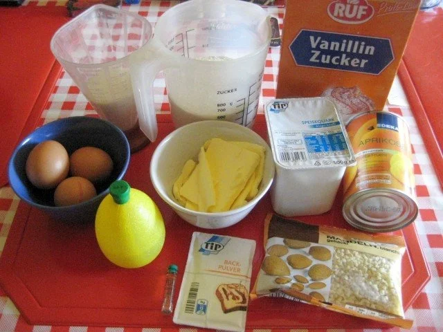 Rezept: Aprikosen - Quark - Kuchen Bild Nr. 2 Aprikosen - Quark - Kuchen - Rezept - Bild Nr. 2