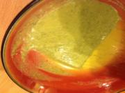 Bärlauch-Creme-Suppe mit Croutons und Bärlauch-Sahne - Rezept