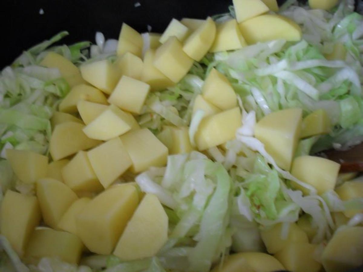 Jaromakohl- Kartoffelgemüse - scharf gewürzt mit erlesenen Gewürzen - Rezept - Bild Nr. 6