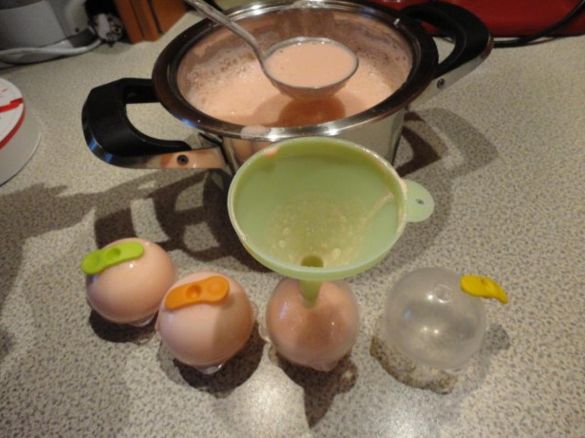 Zitronen Eis mit Erdbeer Touch - Rezept - Bild Nr. 6