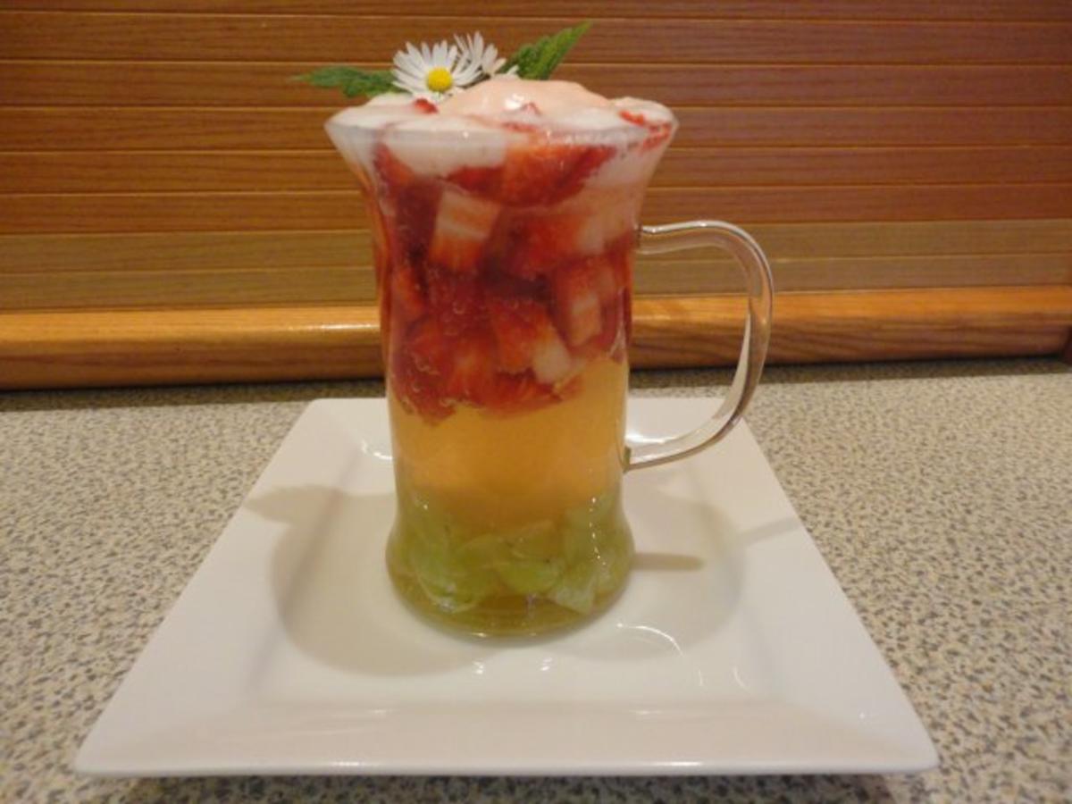 Zitronen Eis mit Erdbeer Touch - Rezept - Bild Nr. 8