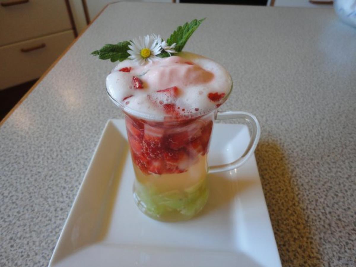 Zitronen Eis mit Erdbeer Touch - Rezept - Bild Nr. 9