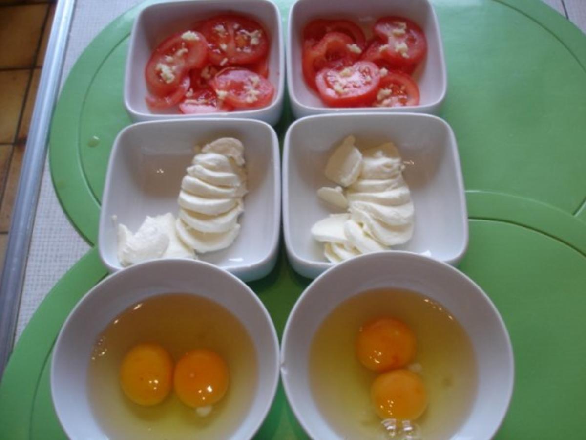 Omelett mit Tomaten und Mozzarella - Rezept - Bild Nr. 5