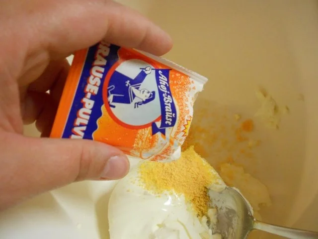 Fruchtige Orangenrolle mit Ahoj Brause - Rezept - Bild Nr. 8