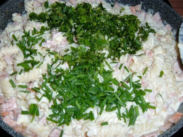 Pfannengerichte : Nudelpfanne mit Fleischwurst - Rezept - Bild Nr. 6