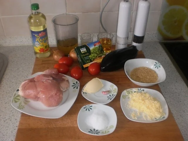 Rezept: Gefüllte Aubergine Bild Nr. 2 Gefüllte Aubergine - Rezept - Bild Nr. 2