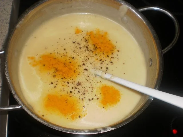 Rezept: Kartoffelsuppe mit knackigem Gemüse Bild Nr. 10 Kartoffelsuppe mit knackigem Gemüse - Rezept - Bild Nr. 10