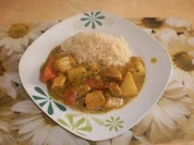 Schweingulasch mit Kohlrabi - Rezept