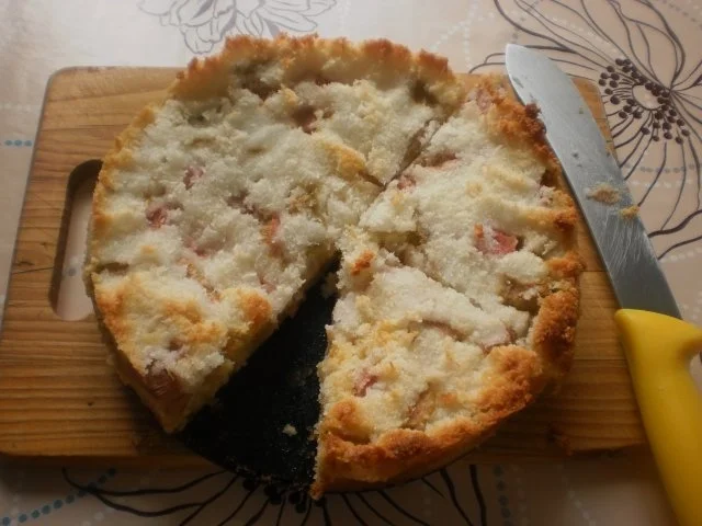 Rhabarber-Kokos-Kuchen - Rezept - Bild Nr. 7