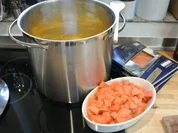 Kartoffelsuppe mit Lachs - Rezept