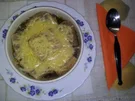 Zwiebelsuppe nach Französcher Art - Rezept