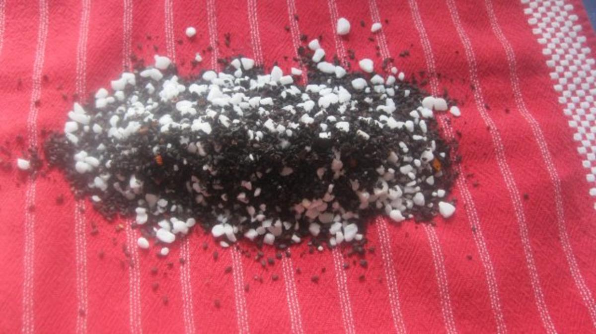 Schwarzes Sesamsalz für Tina - Rezept - Bild Nr. 2