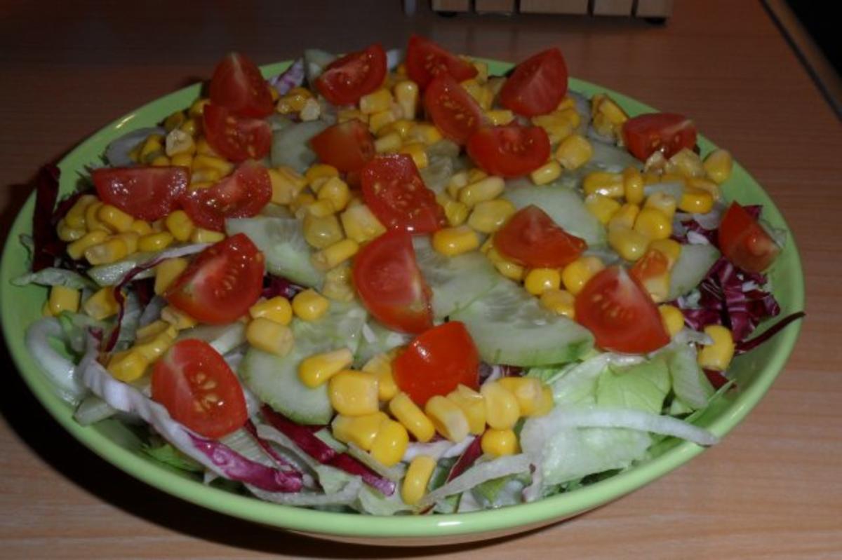 Bunter Salat mit "Kraut der Unsterblichkeit" - Rezept - Bild Nr. 6