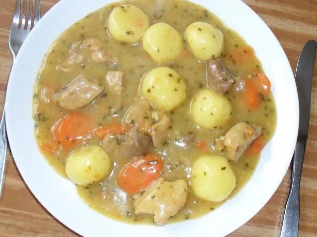 Schweineragout "all in" - Rezept