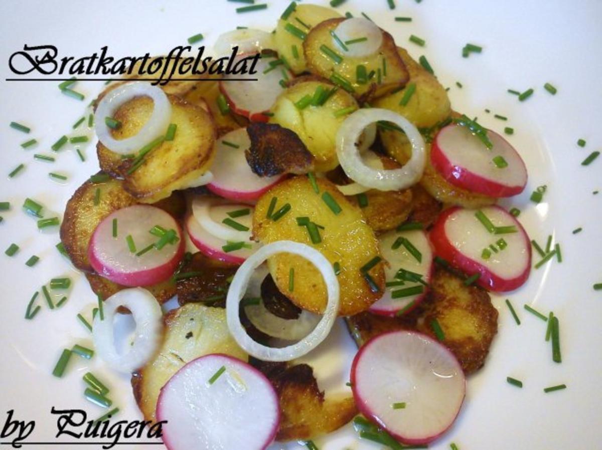 Bilder für Bratkartoffelsalat für Tina zum ..zigsten Geburtstag - Rezept