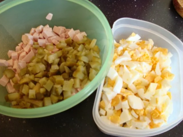 Rezept: Reissalat nach Linus-Art Bild Nr. 2 Reissalat nach Linus-Art - Rezept - Bild Nr. 2