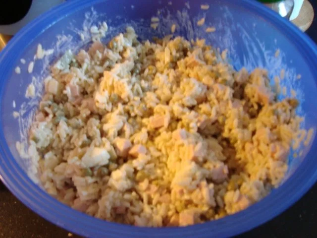 Rezept: Reissalat nach Linus-Art Bild Nr. 4 Reissalat nach Linus-Art - Rezept - Bild Nr. 4