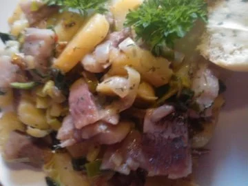 Rezept: Bratkartoffel-Matjes-Salat Bild Nr. 4 Bratkartoffel-Matjes-Salat - Rezept - Bild Nr. 4