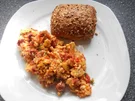 menemen sucuklu türkische Eierspeise mit Knoblauchwurst - Rezept