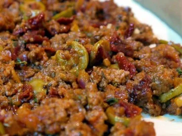 Rezept: Griechischer Blätterteig-Hackfleisch-Kuchen Bild Nr. 9 Griechischer Blätterteig-Hackfleisch-Kuchen - Rezept - Bild Nr. 9