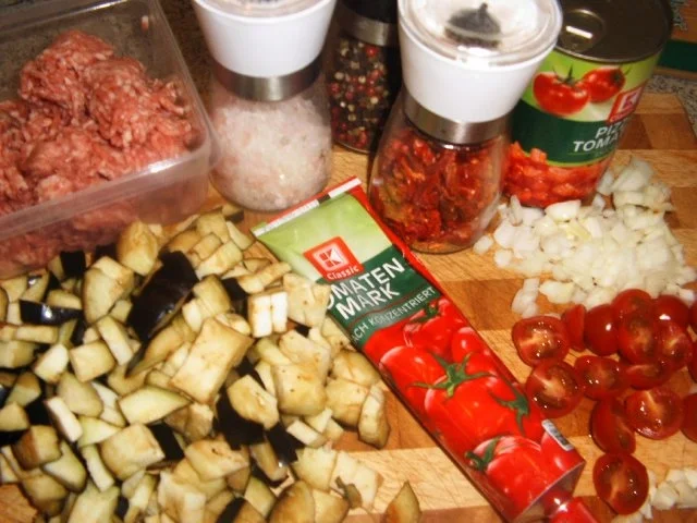 Rezept: Aubergine-Bolognese Bild Nr. 2 Aubergine-Bolognese - Rezept - Bild Nr. 2