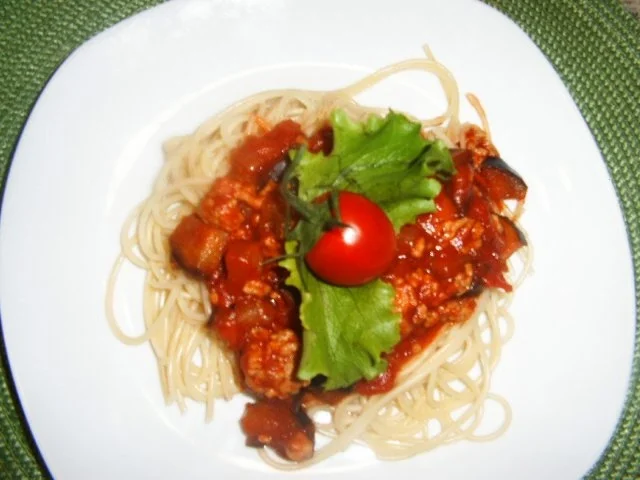 Rezept: Aubergine-Bolognese Bild Nr. 7 Aubergine-Bolognese - Rezept - Bild Nr. 7