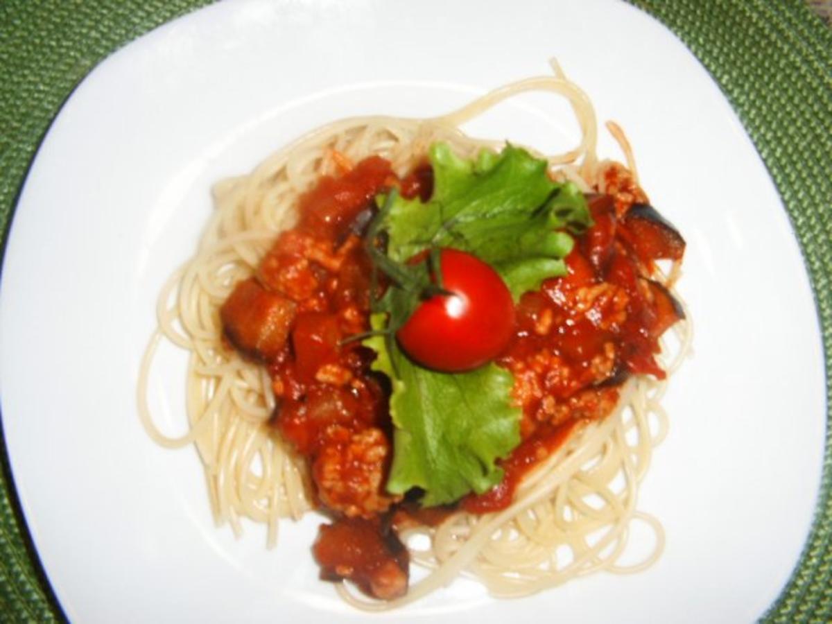 AubergineBolognese Rezept mit Bild kochbar.de