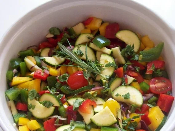 Beilagen: Mariniertes Ofengemüse mediterran - Rezept - Bild Nr. 3