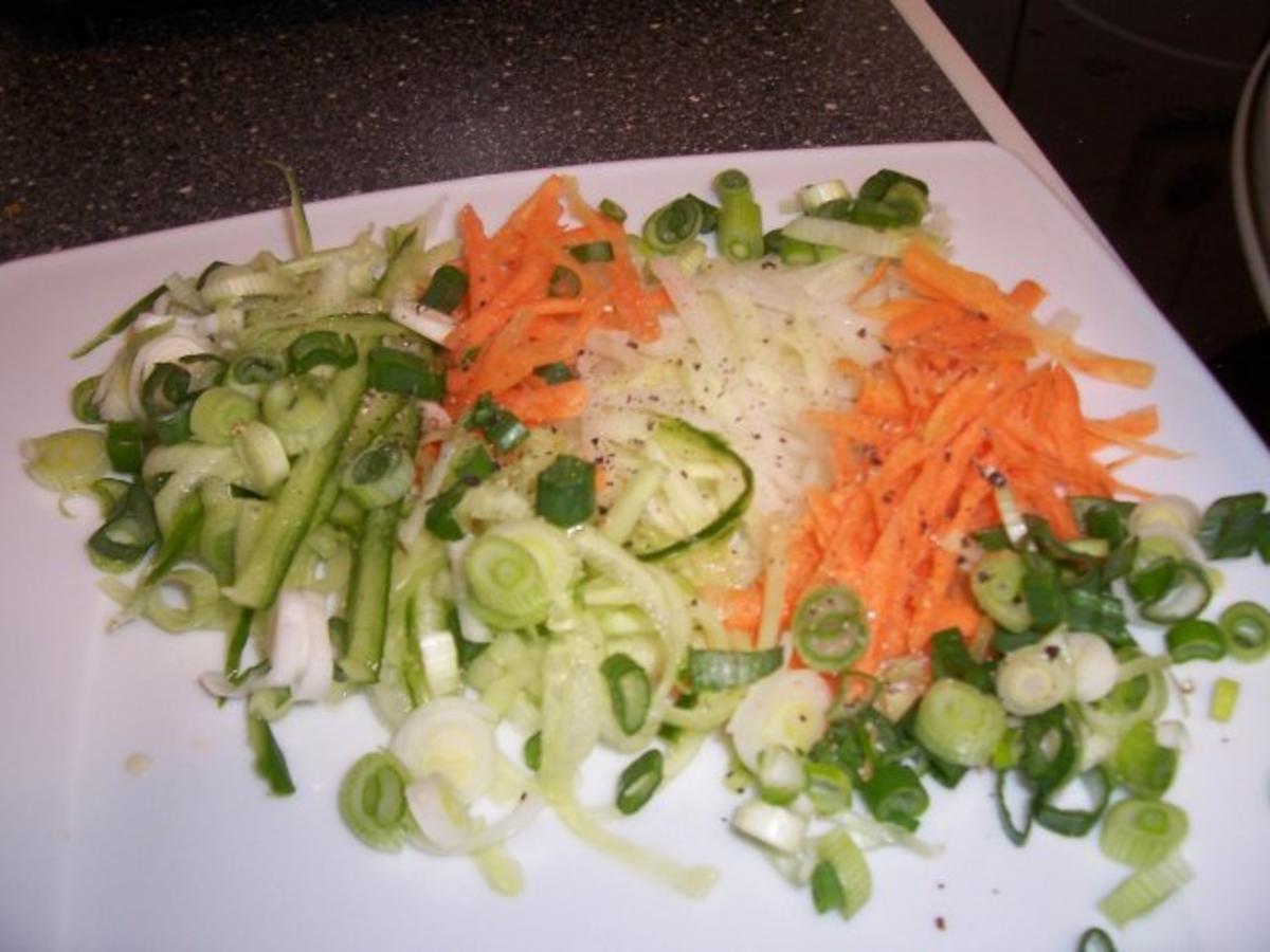 Enikö´s "15 Kilos müssen runter" Salat mit Dijon Dressing - Rezept - Bild Nr. 7