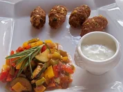 Feta-Hackfleisch-Röllchen - Rezept