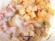 Salat: Käse und Paprika mit Bärlauch - Rezept