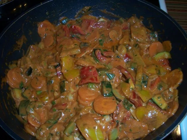 Enikö´s "14,6 Kilo müssen runter" Zucchini-Paprika Pfanne mit Putensteak - Rezept - Bild Nr. 7