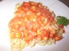 Flußkrebs - Tomatensoße zu Spaghetti - Rezept