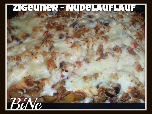 Rezept: BiNe` S ZIGEUNER - NUDELAUFLAUF Bild Nr. 7 BiNe` S ZIGEUNER - NUDELAUFLAUF - Rezept - Bild Nr. 7