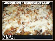 BiNe` S ZIGEUNER - NUDELAUFLAUF - Rezept