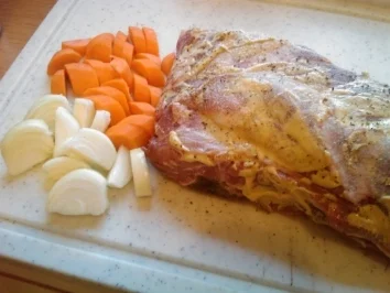 Rezept: Geschmorter-Kalbsnacken Geschmorter-Kalbsnacken - Rezept