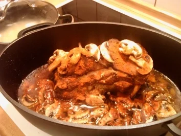 Rezept: Geschmorter-Kalbsnacken Geschmorter-Kalbsnacken - Rezept