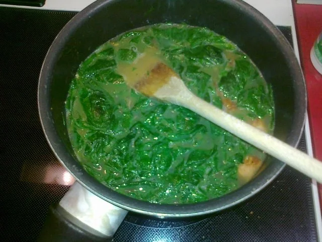 Frischer Spargel mit Schnitzel und Bärlauchsoße dazu Butterkartoffeln - Rezept - Bild Nr. 6