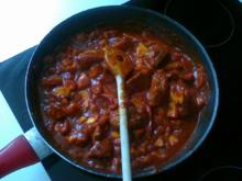 Curry – Frikadelle mit Paprika - Rezept