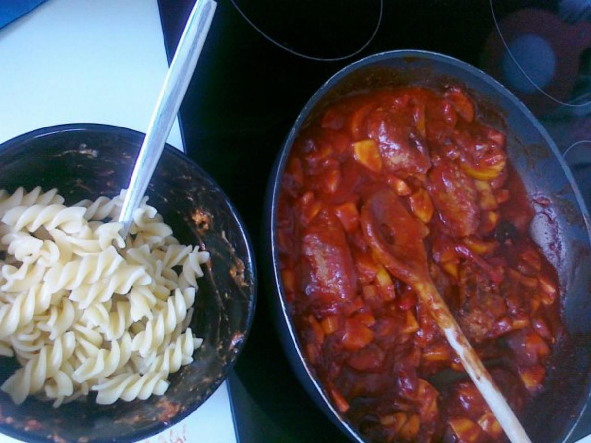 Curry – Frikadelle mit Paprika - Rezept - Bild Nr. 5