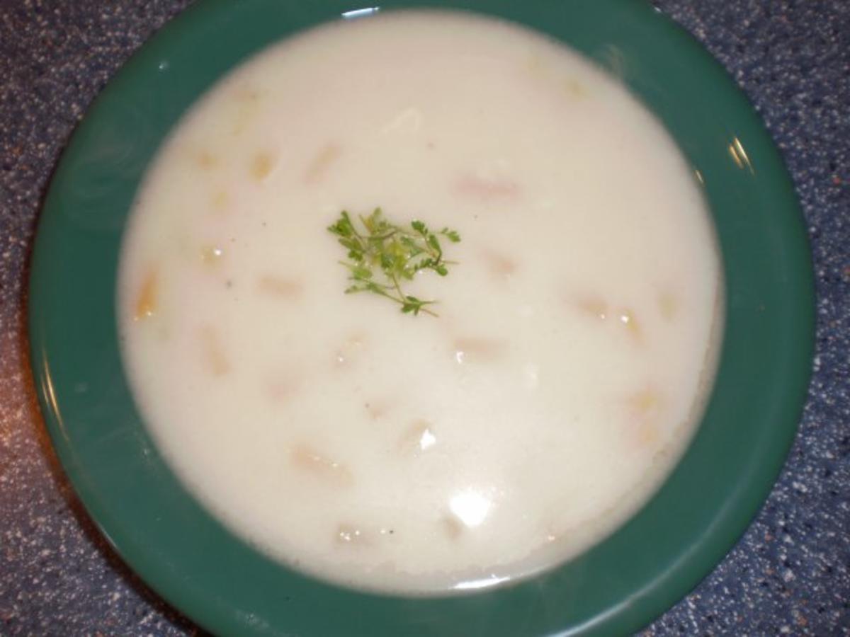 Bilder für Spargelcremesuppe Nach dem großen Spargelessen - noch ein leckeres Süppchen! - Rezept