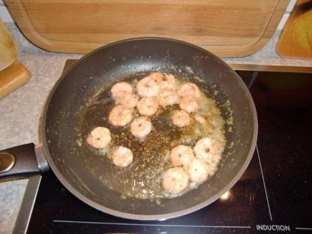 Spargelcremesuppe mit Garnelen - Rezept - Bild Nr. 10