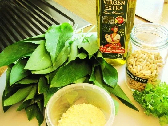 Pesto mit Bärlauch ... - Rezept - Bild Nr. 2