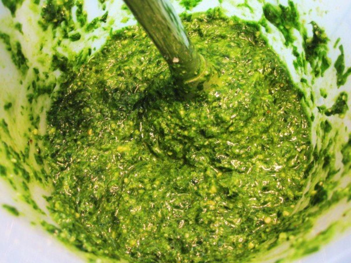 Pesto mit Bärlauch ... - Rezept - Bild Nr. 6