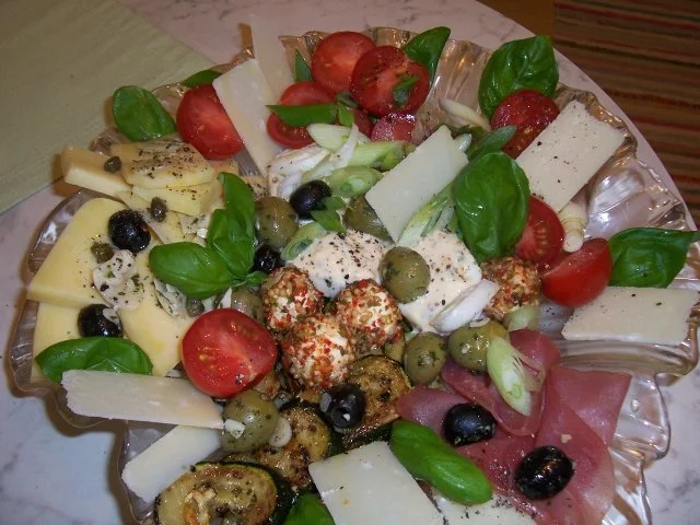 Rezept: Anti Pasti Platte, dazu als Dessert: Espresso Bild Nr. 5 Anti Pasti Platte, dazu als Dessert: Espresso - Rezept - Bild Nr. 5