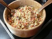 Rezept: sommerlicher Bulgursalat mit Feta sommerlicher Bulgursalat mit Feta - Rezept