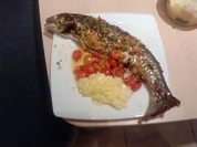 Tedesco char respirato in Mediterraneo Deutscher Saibling mediterran angehaucht - Rezept