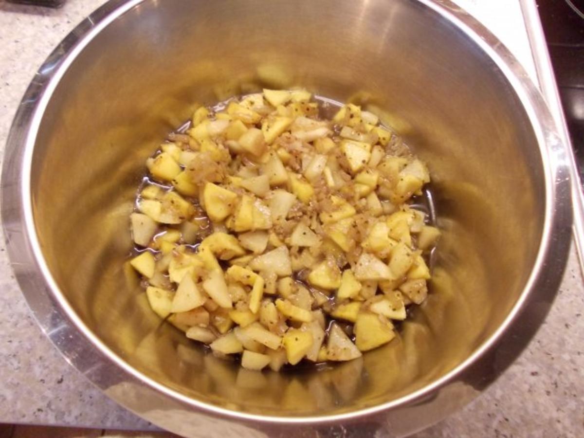 Feldsalat mit Äpfeln und Birnen - Rezept - Bild Nr. 5