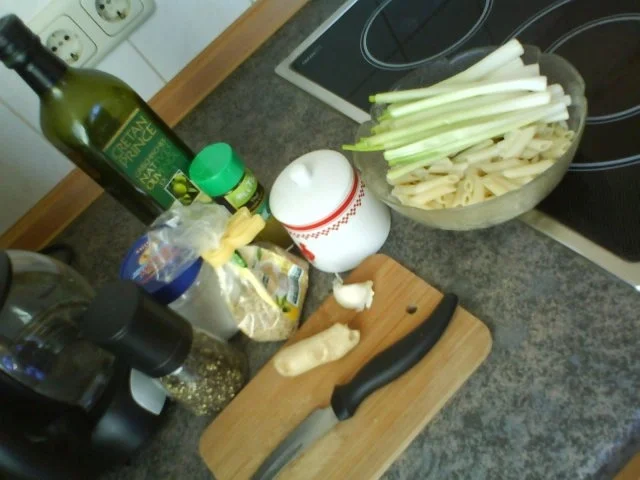 Rezept: Grüner Nudelsalat Bild Nr. 2 Grüner Nudelsalat - Rezept - Bild Nr. 2